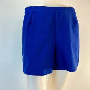 Nike Women's Blue Activewear Shorts - Size XL (16-18)